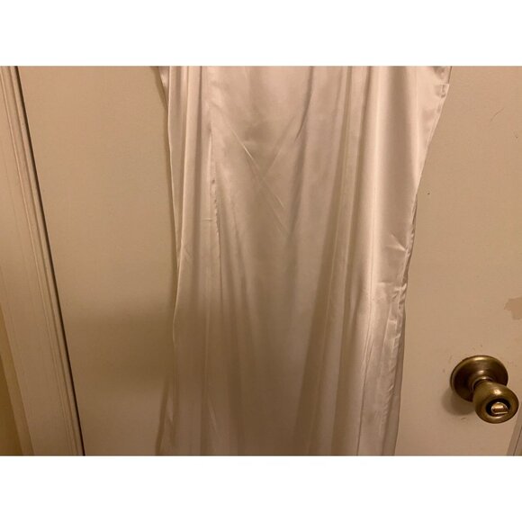 Belle Poque Lace Trim Babydoll Slip Dress V-Neck~ Satin~Y2K - Picture 4 of 16